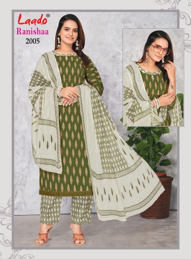 Laado Ranishaa Vol 2 Cotton Readymade Suits
